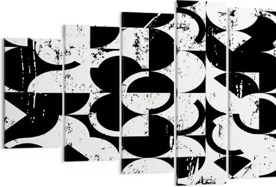 Produktbild von Bild auf Leinwand - Leinwandbild - Abstraktion modern - 150x100cm - Wand Bild - Wanddeko - Leinwanddruck - Bilder - Kunstdruck - Wanddekoration - Leinwand bilder - Wandkunst - EG150x100-3830
