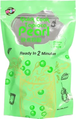 Produktbild von !!MHD 08.03.2024! Wejee Tapiokaperlen Matcha Flavor 250g