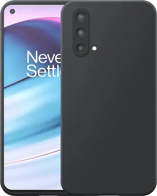 Image de Convient à OnePlus Nord CE Phone Case Black Flexible Silicon TPU Case - Flexible Back Cover Case Silicon TPU - Black - Smartphonics