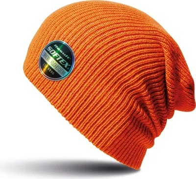 Image de Result Winter Essentials Core Softex Bonnet RW5165 (taille unique) (Orange)