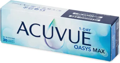 Produktbild von Acuvue Oasys Max 1-Day, Täglich, 30 Stück(e), 1,43 cm, 8,5 mm, +4.50, Senofilcon A