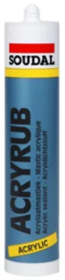 Produktbild von ACRYRUB Acryldichtstoff Acryl Dichtstoff Kartusche 310ml grau