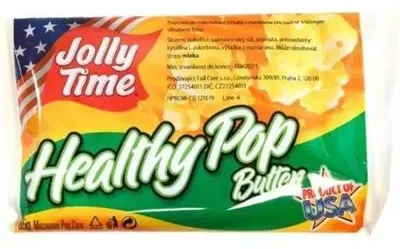 Immagine prodotto di JollyTime, popcorn leggero e salutare, gusto burro, 85g, prodotto negli Stati Uniti