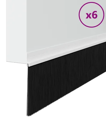 Obrázok produktu pre vidaXL Samolepiace tesnenia dverí 6 ks biele 100 cm