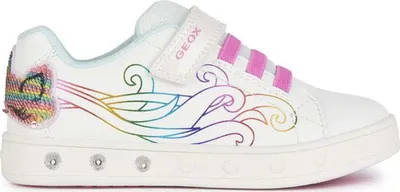 Produktbild von Geox Mädchen Sneaker J458WC 000BC C0653 Farbe: Weiß Größe: 31