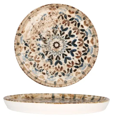 Produktbild von Dessertteller - Aztec - Porzellan - 17 cm - 6er Set