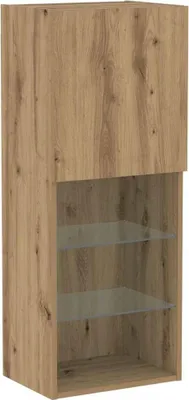 Obrázok produktu pre Sada TV stolíkov vidaXL Artisan – dub 40,5 x 30 x 102 cm, drevotrieska
