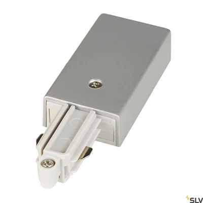 Immagine prodotto di SLV 143032 High voltage mounting rail Feeder 1-phase Silver-grey