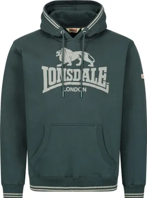 Productafbeelding van Lonsdale London Hoodie voor heren, model OUTWOOD, kleur groen, maat M