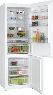 Produktbild von Bosch Serie 4 KGN497WDF, 440 l, SN-T, 11 kg/24h, D, Fresh Zone Fach, Weiß