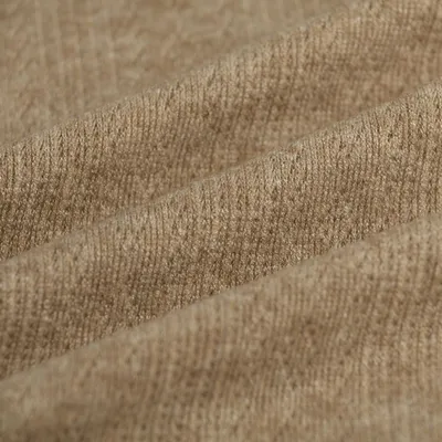 Imagen del producto de Tejido de 150 cm de ancho, color camel, suave, compuesto de viscosa y poliéster, MT