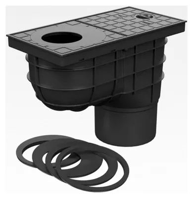 Produktbild von Regenrohrablauf für Dachrinnen DN 125 325 B