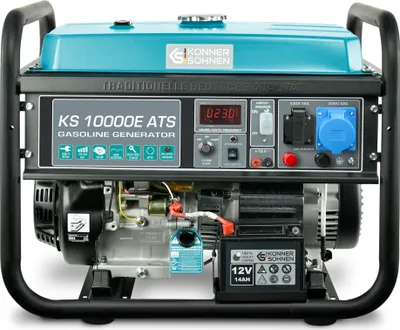 Produktbild von KS10000E ATS Stromerzeuger Generator Benzin Notstromaggregat 8000W mit E-Start