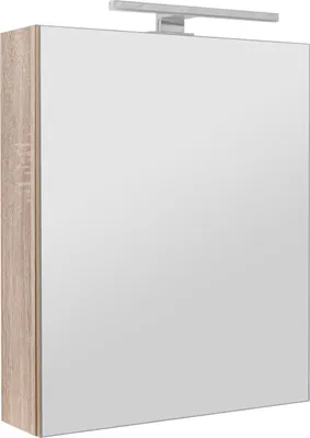 Zdjęcie produktu dla Szafka łazienkowa z lustrem oświetleniem lampką led lustrzana wisząca 50 cm