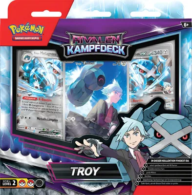 Produktbild von Pokémon Rivalen-Kampfdeck - Troy
