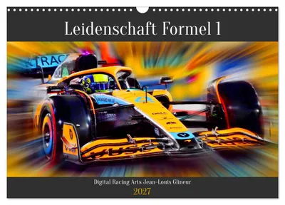 Produktbild von Leidenschaft Formel 1 (Wandkalender 2027 DIN A3 quer), CALVENDO Monatskalender