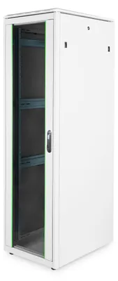 Produktbild von Digitus Netzwerkschrank Unique Serie - 600x800 mm (BxT), Freistehendes Gestell, 800 kg, Grau
