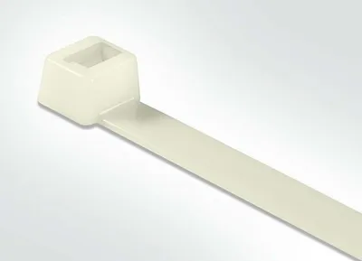 Image de 1000 attaches-câbles blancs 7,6x200 mm stables électriciens résistants aux UV M i Europe