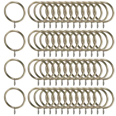 Vorhangringe 100 Stk. 38 mm antik Bronze für Stangen