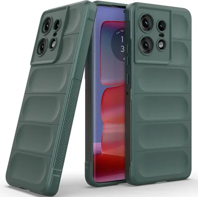 Obrázek produktu pro Pouzdro pro Motorola Edge 50 Pro Měkké TPU Silikonové Nárazuvzdorné Ochranné Pouzdro zelené