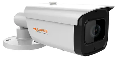 Produktbild von Lupus Electronics LE221, IP-Sicherheitskamera, Draußen, Kabelgebunden, Decke/Wand, Weiß, Patrone (Form)