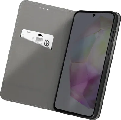 Produktbild von Akashi, Klappetui mit Standfunktion für Samsung Galaxy A55 5G, Schwarz