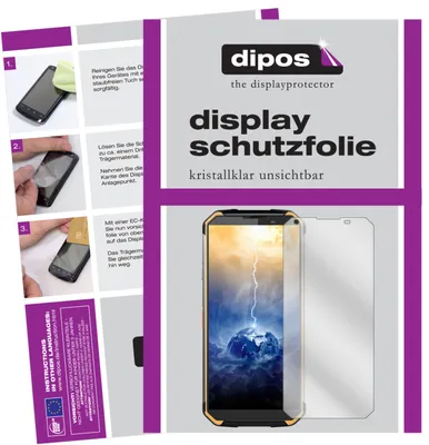Produktbild von 2x Schutzfolie für Blackview BV9500 klar Displayschutzfolie Folie Display Schutz