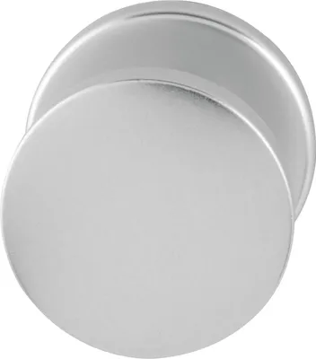 Produktbild von SCH-LINE Türknopf SCH-LINE Flachform - auf Rosette, ø 44 mm fest, silber elox.