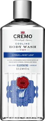 Produktbild von CREMO CREMO - Duschgel für Männer mit dem Duft von CITRUS & MINT LEAF 473 ml