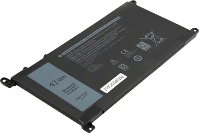 Image de Avizar, batterie pour ordinateur portable Dell Chromebook 3180 11,4 V Li-Poly 3684 mAh, noir