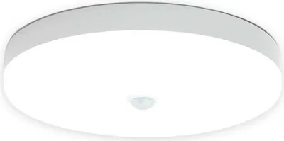 Produktbild von 9-W-LED-Deckenleuchte mit Bewegungsmelder, Kaltweiß, IP56 wasserdicht, runde LED-Deckenleuchte für den Innen- und Außenbereich, Treppenhaus, Badezimmer, Garage, Flur
