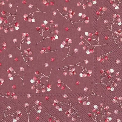 Produktbild von WINTER BERRIES red Lunch-Servietten L 881810