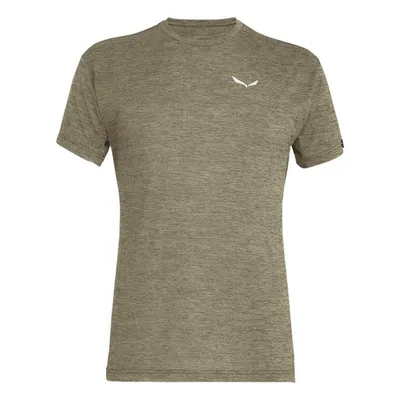 Obrázek produktu pro Salewa - Puez Melange Tee (Tričko pánské) , Barva:5286-dark olive melange, Velikost:46/S