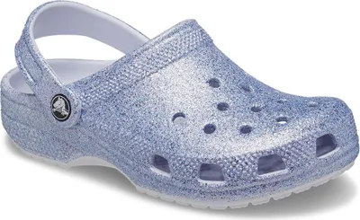 Produktbild von Crocs Classic Glitter Holzschuhe Blau EU 23-24 Mädchen Blau EU 23-24