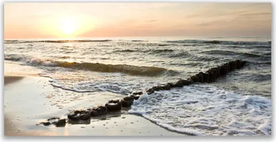 Produktbild von Acrylglasbilder 120x60 Wandbild Druck Meer Landschaft