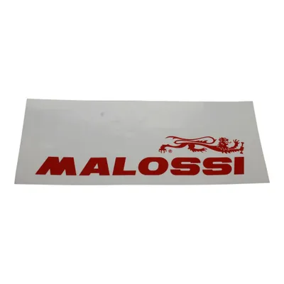 Productafbeelding van Sticker set "Malossi Red & White L", 225x110 mm, 1 set = 2 stuks