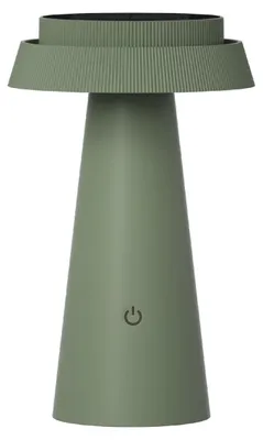 Produktbild von Luxus - Tischleuchte Solar Mambo - Grün - H23 x Ø14