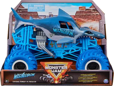Produktbild von Monster Jam Monster Jam Die Cast 1:24 Megalodon