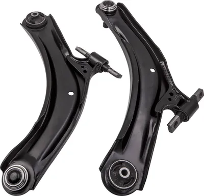 Image de Paire De Bras De Suspension Avant Gauche Droite Bas Pour Nissan Qashqai J10 Jj10