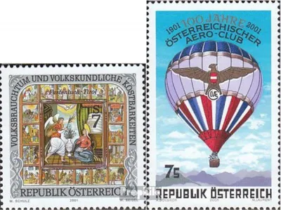 Produktbild von Briefmarken Österreich 2001 Mi 2343,2346 (kompl.Ausg.) postfrisch Volksbrauchtum
