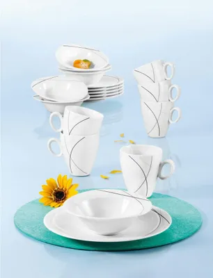 Zdjęcie produktu dla Seltmann Weiden Frühstück-Set 18-teilig I Trio Highline 001.727288