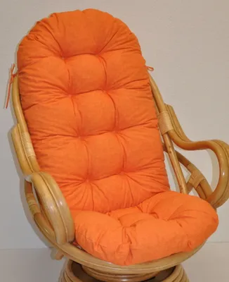 Produktbild von Polster für Schaukelstuhl , Ersatzpolster Schaukelstuhl / Drehsessel L 135 cm , Colore arancione (orange)