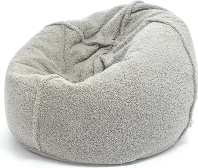 Obrázok produktu pre Ecopuf, Sedací Vankúš XXL, Kreslo Bean Bag, Sedací Vak, z Bouclé Tkaniny