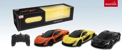 Image de Jonotoys Rastar RC McLaren P1 18 cm échelle 1:24 noir