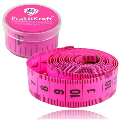 Produktbild von Maßband Schneidermaßband Schneiderbandmaß - 150 cm - Cm und Zoll - Rosa