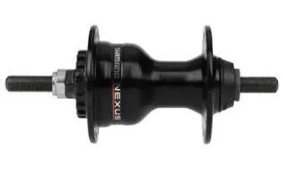 Imagen del producto de Presentación del buje Shimano Nexus HB-IM40 para freno de disco, con 36 agujeros, 100 mm y color