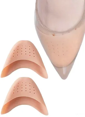 Image de Protège-doigts en silicone – Protège-avant-pied – Coussinets pour les orteils – Silicone – 1 paire – Protège les orteils – Taille unique – Unisexe – CHPN