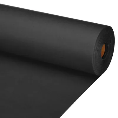 Image de Papier kraft en rouleau pour emballage - 50,8 x 5000 cm, noir