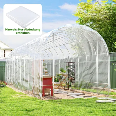 Produktbild von Kasfolie – Gartenfolie – Kassenfolie – Folie für Gewächshäuser – Gartenplane – 0,15 mm Polypropylen