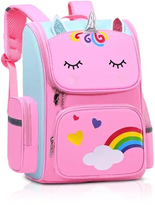 Produktbild von Einhorn-Rucksack – Mädchenrucksack – Einhorn – Rosa – Klein (aus Gruppe 3)